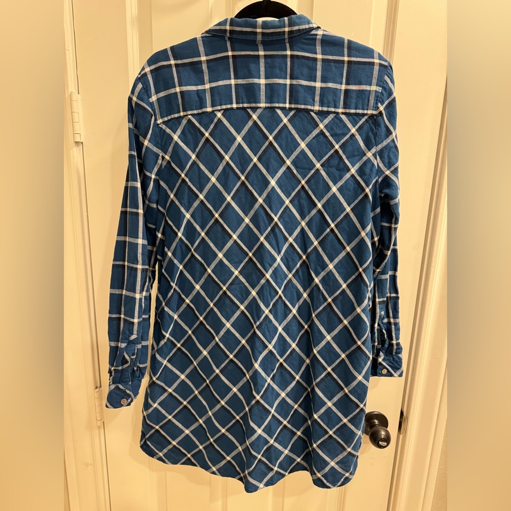 J. Jill Relaxed Plaid Tunic - Picture 2 of 4
